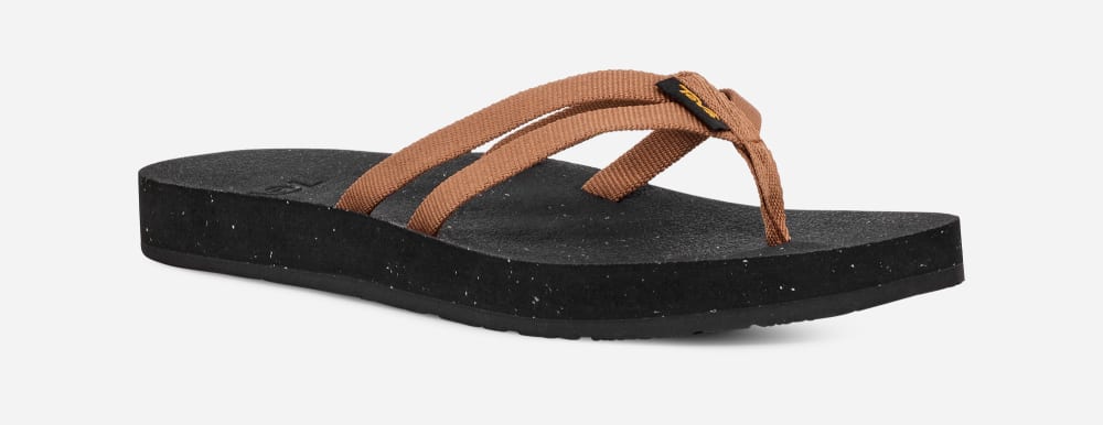 Teva W Reflip Strappy Naisten Varvastossut Ruskea | Suomi-4625