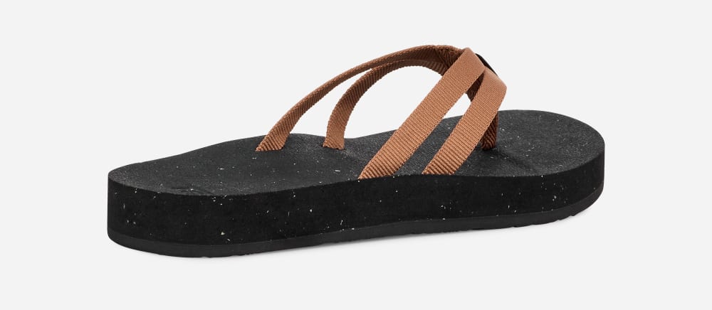 Teva W Reflip Strappy Naisten Varvastossut Ruskea | Suomi-4625