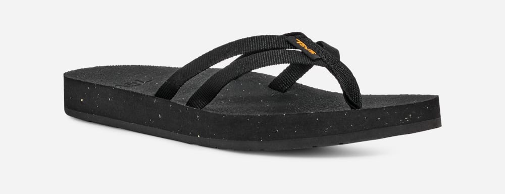 Teva W Reflip Strappy Naisten Varvastossut Mustat | Suomi-6439