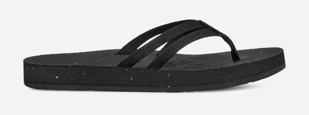 Teva W Reflip Strappy Naisten Varvastossut Mustat | Suomi-6439