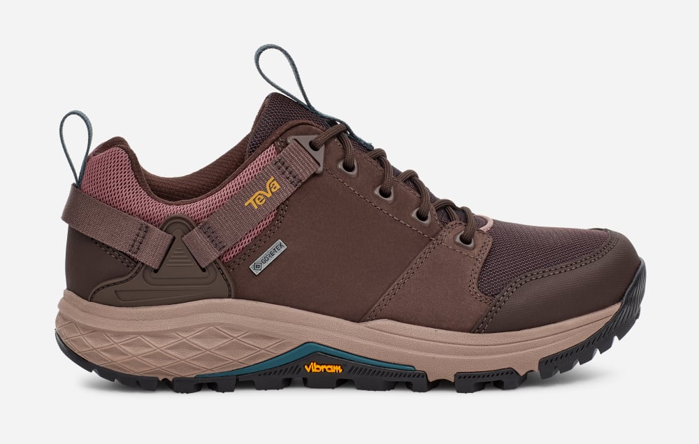 Teva Grandview GTX Low Naisten Vaellussaappaat Syvä Ruskea | Suomi-7103