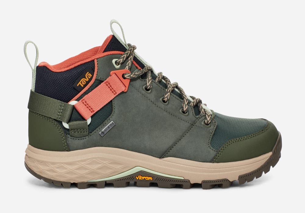 Teva Grandview Gore-Tex Naisten Vaellussaappaat Khaki | Suomi-1738