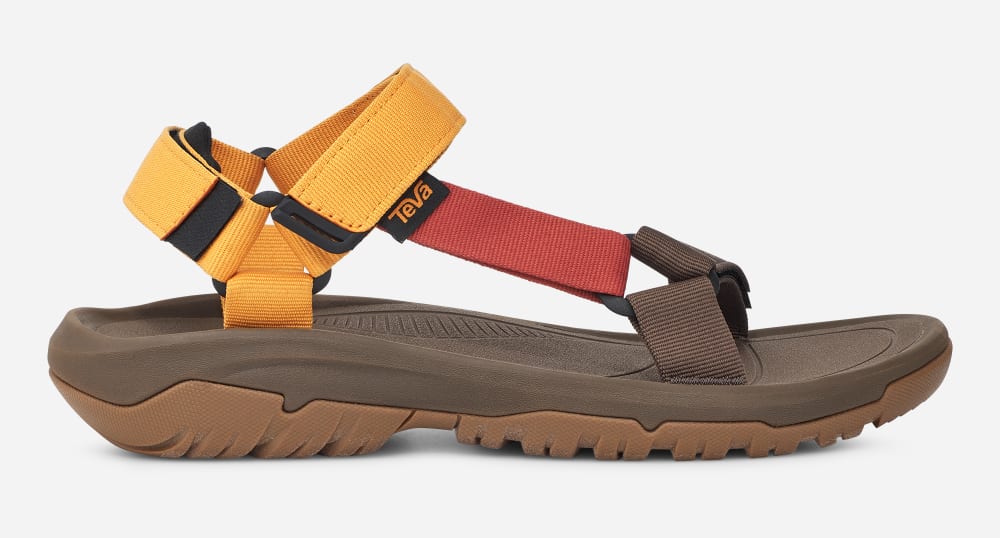 Teva Hurricane XLT2 Miesten Vaellussandaalit Kultaiset Oranssi Monivärinen | Suomi-4258