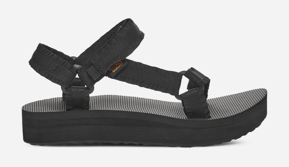 Teva Midform Universal Adorn Naisten Sandaalit Mustat | Suomi-3809