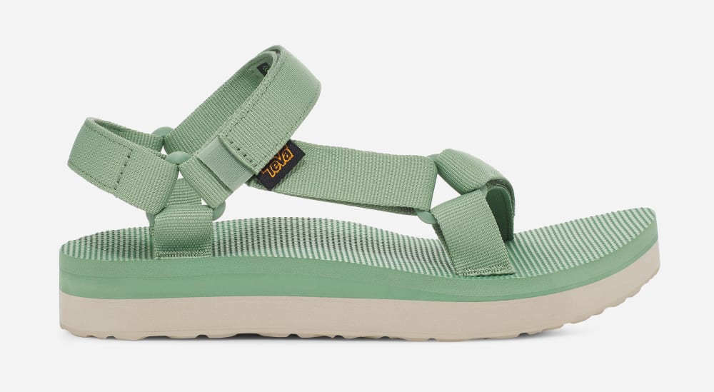 Teva Midform Universal Miesten Platform Sandaalit Vihreä | Suomi-4875